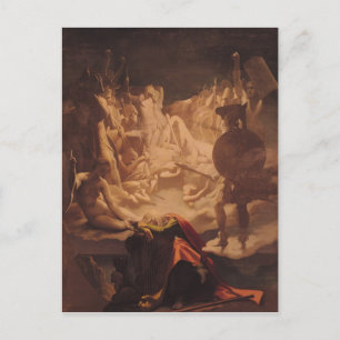 The Dream of Ossian, 1813 Postcard
