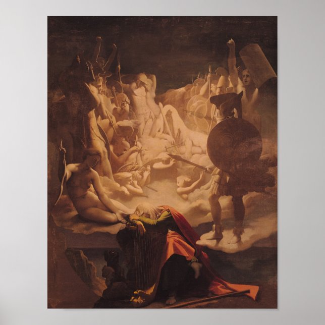 The Dream of Ossian, 1813 Poster (Front)