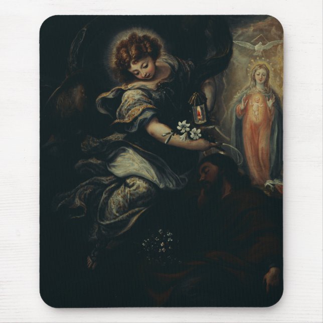 The Dream of Saint Joseph Mouse Mat (Front)