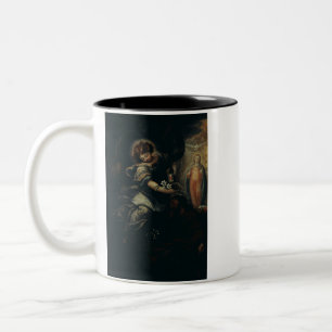 The Dream of Saint Joseph Two-Tone Coffee Mug