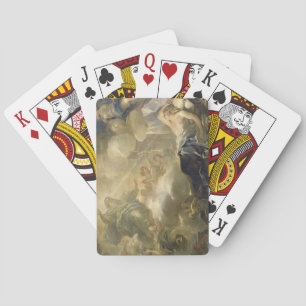 The Dream of Solomon, c.1693 (oil on canvas) Playing Cards