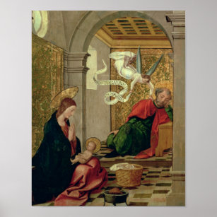 The Dream of St. Joseph, c.1535 Poster