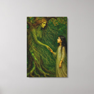 "The Dream of Sylvaine” – A Time To Say Farewell Canvas Print