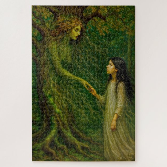 "The Dream of Sylvaine” – A Time To Say Farewell Jigsaw Puzzle (Vertical)