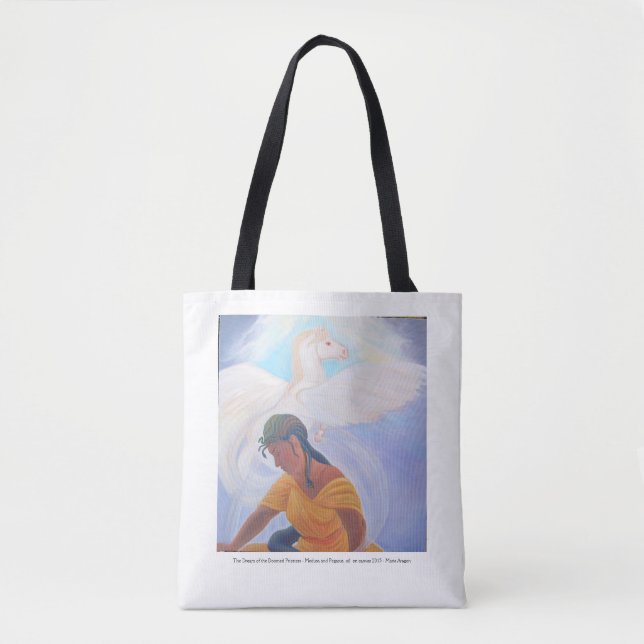 The Dream of the Doomed Priestess - Medusa Tote Bag (Front)