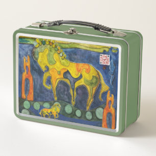 The Dream of the Horse Metal Lunch Box