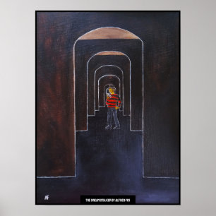 The Dream Stalker Painting by Alfred Fox Poster