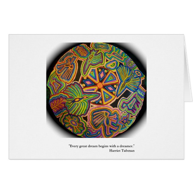 The Dream Tortoise card (Front Horizontal)