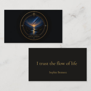 The Dreamer Pisces Personalised Archetype Business Card