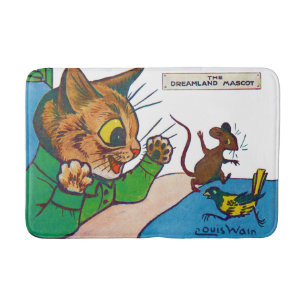 The Dreamland Mascot, Louis Wain Bath Mat