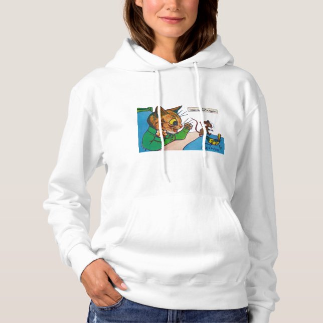 The Dreamland Mascot, Louis Wain Hoodie (Front)