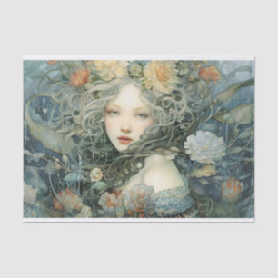 The Drenched Flowers Tissue Paper