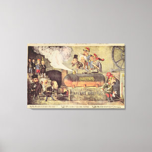 The Dreyfus Affair Canvas Print