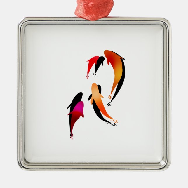 THE DRIFT ONES METAL TREE DECORATION (Front)