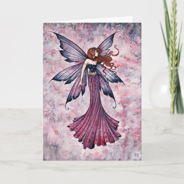 The Drifter Fairy Card Notecard by Molly Harrison (Front)
