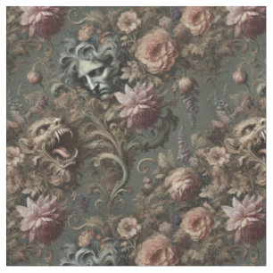 The Driftkeeper’s Paradox – Gothic Classic Tile Fabric
