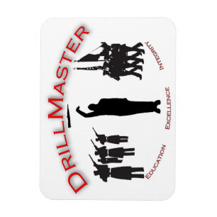 The DrillMaster Logo Magnet