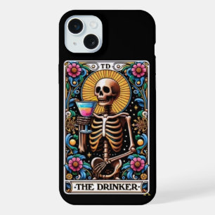 The Drinker Tarot Card Collection iPhone 15 Plus Case