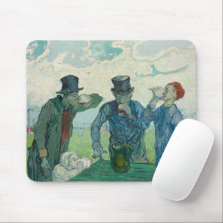 "The Drinkers" by van Gogh Post-Impressionist Mouse Mat