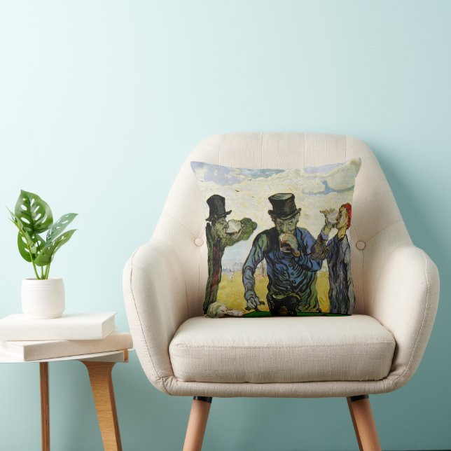 The Drinkers by Vincent van Gogh Cushion (Chair)