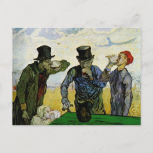 The Drinkers by Vincent van Gogh Postcard