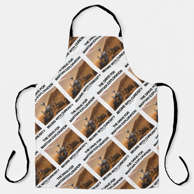 The Drive For Martian Exploration Begins Curiosity Apron (Front)