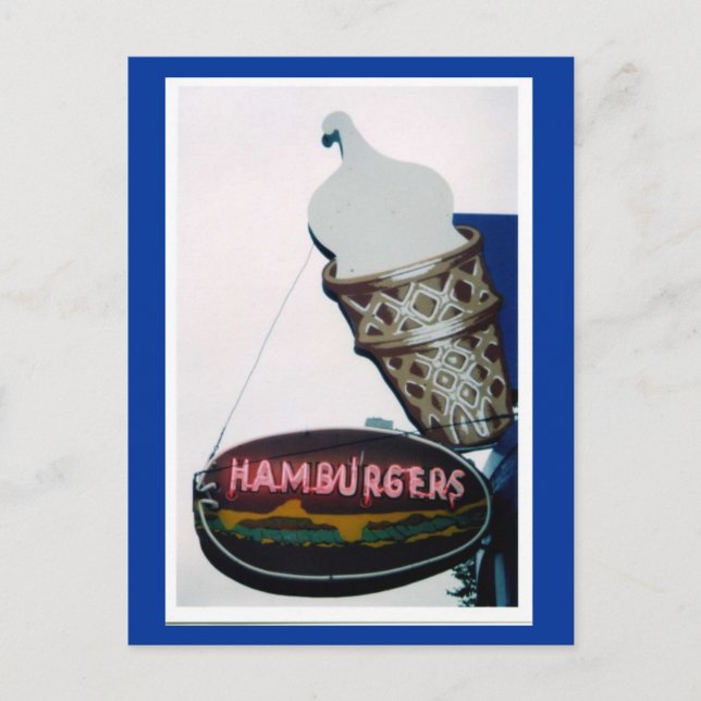 The Drive In Postcard (Front)