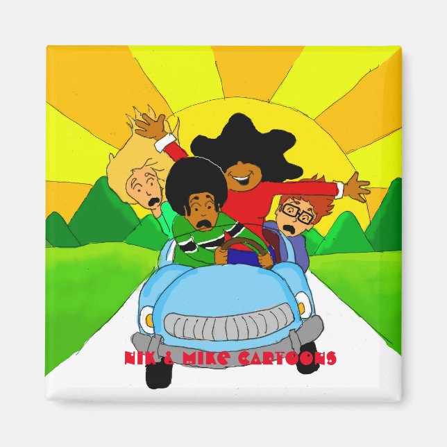 "The Drive" Magnet (Front)