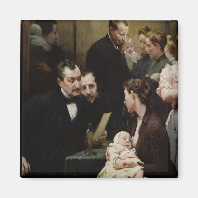 The Drop of Milk in Belleville: Doctor Variot's Magnet (Front)