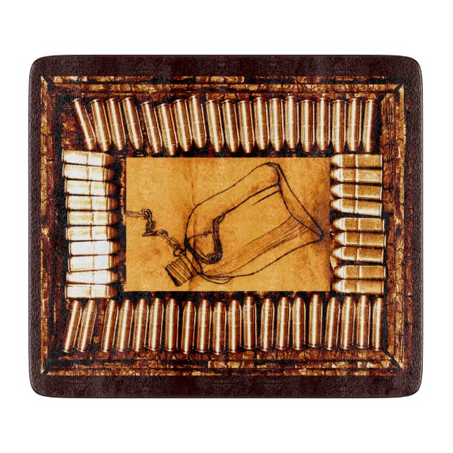 The Drought Cutting Board (Front)