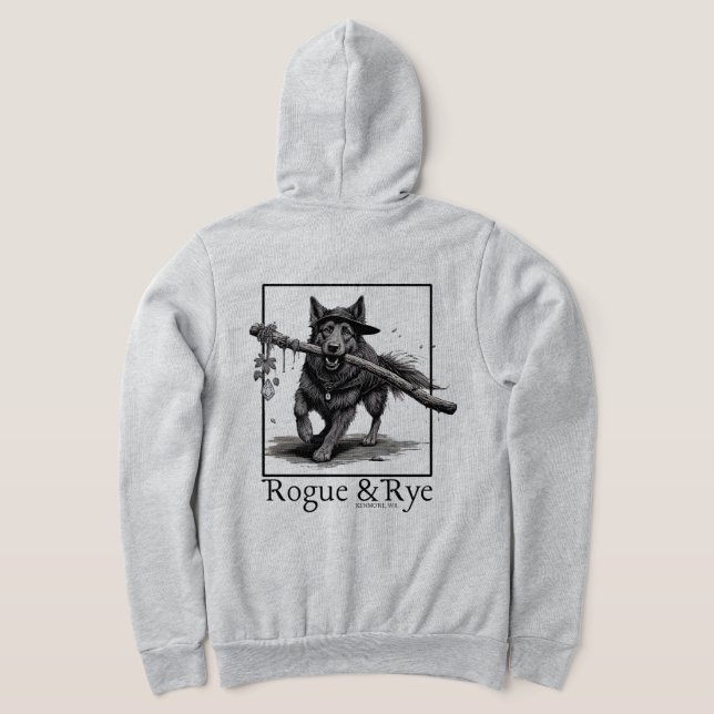 The Druid, Rogue & Rye Hoodie (Laydown Back)