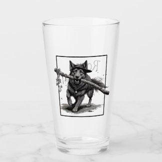 The Druid, Rogue & Rye Pint Glass
