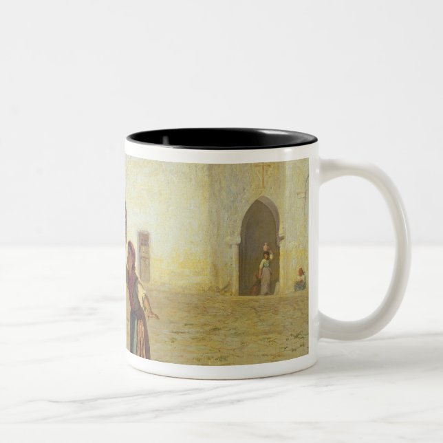 The Drum Beater, 1867 Two-Tone Coffee Mug (Right)