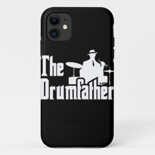 The Drumfather Funny Gift For Drummer design Case-Mate iPhone Case