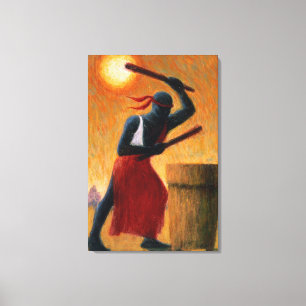 The Drummer 1993 Canvas Print