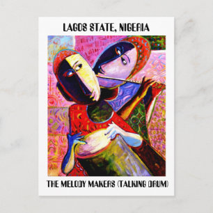 THE DRUMMER AND THE FLUTE, THE MELODY MAKERS (T... POSTCARD