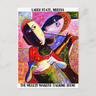 THE DRUMMER AND THE FLUTE, THE MELODY MAKERS (T... POSTCARD