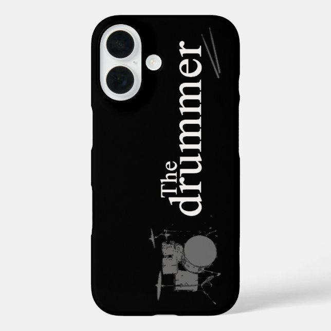 the_drummer Case-Mate iPhone case (Back)