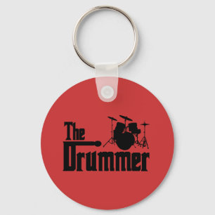 The Drummer Key Ring