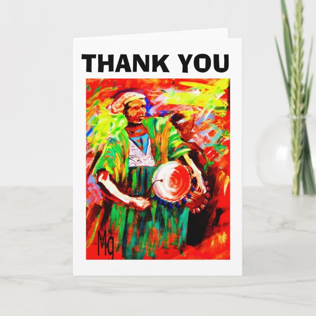 THE DRUMMER MAN 2, THANK YOU - Customised (Front)
