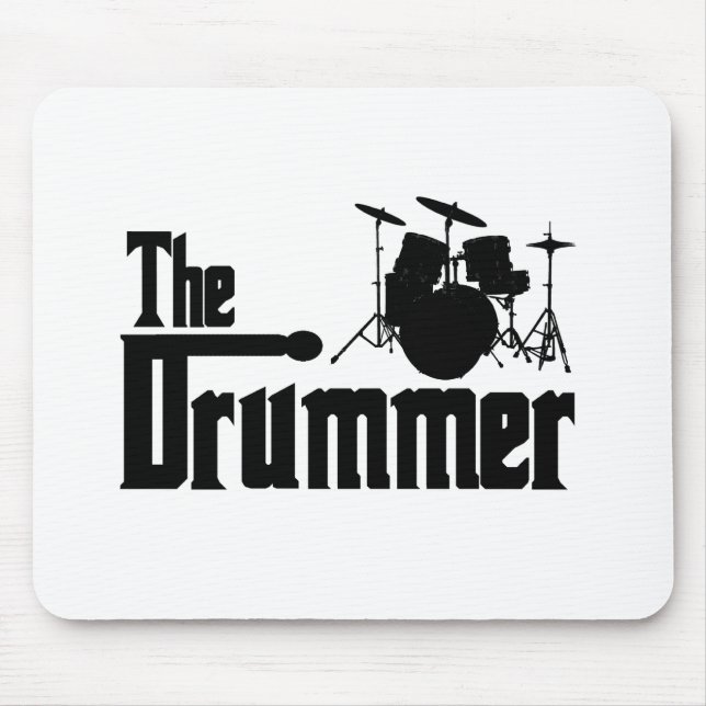 The Drummer Mouse Mat (Front)