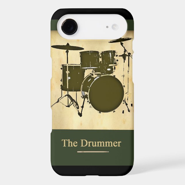 the drummer of the band Case-Mate iPhone case (Back)
