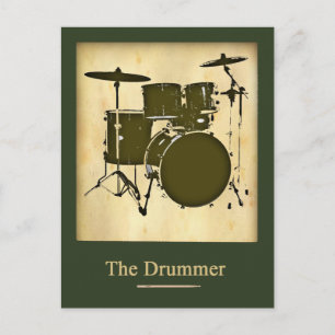 the drummer of the band postcard