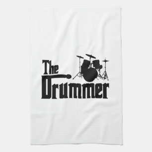 The Drummer Tea Towel