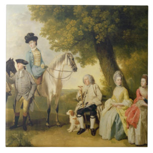 The Drummond Family, c.1769 (oil on canvas) Tile