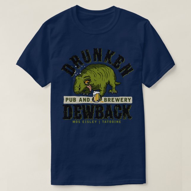 The Drunken Dewback T-Shirt (Design Front)