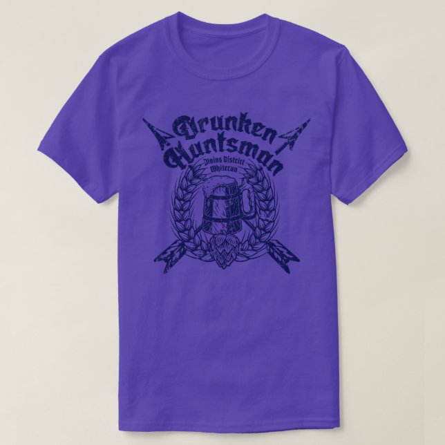 The Drunken Huntsman T-Shirt (Design Front)