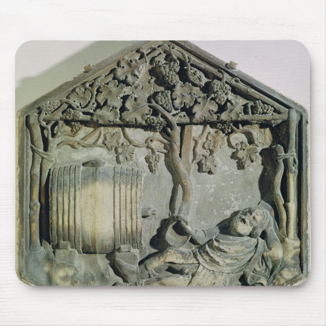 The Drunkenness of Noah, hexagonal decorative Mouse Mat (Front)