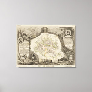 The dryness canvas print
