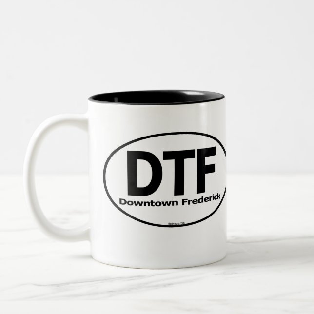 The DTF Downtown Frederick Mug (Left)